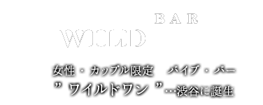 バイブバーワイルドワン。女性・カップル限定バイブ・バー。渋谷に誕生。